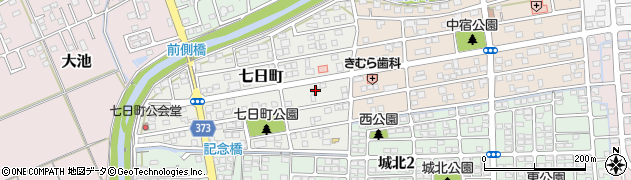 静岡県掛川市七日町53周辺の地図