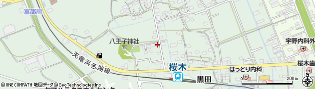 静岡県掛川市富部268周辺の地図