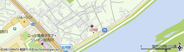兵庫県加古川市東神吉町出河原247周辺の地図