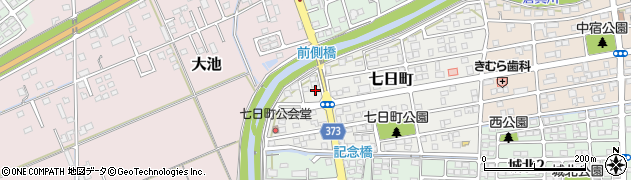 静岡県掛川市七日町237周辺の地図