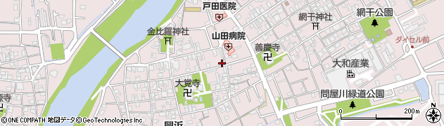 兵庫県姫路市網干区興浜164周辺の地図