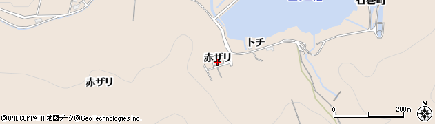 愛知県豊橋市石巻町（赤ザリ）周辺の地図