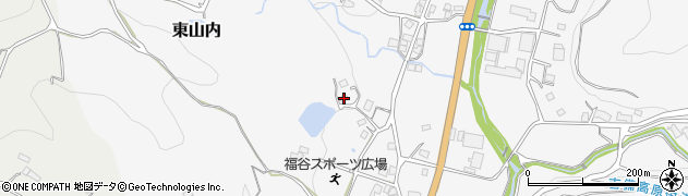 岡山県岡山市北区東山内1236周辺の地図