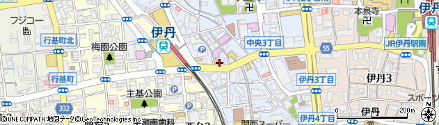 りそな銀行伊丹支店周辺の地図