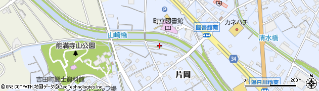 静岡県立吉田高校香蘭館周辺の地図