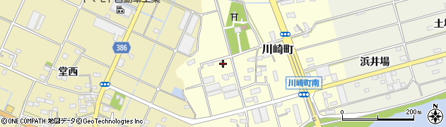 愛知県豊橋市川崎町327周辺の地図