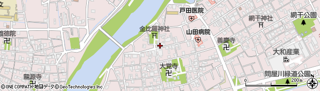 兵庫県姫路市網干区興浜72周辺の地図