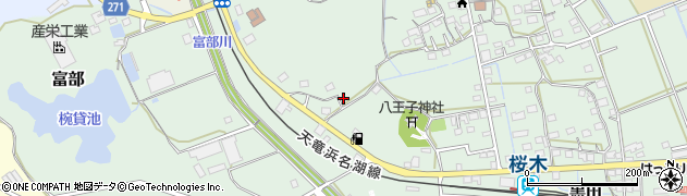 静岡県掛川市富部201周辺の地図