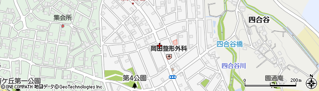 兵庫県三木市志染町東自由が丘周辺の地図