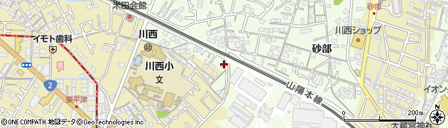 兵庫県加古川市東神吉町西井ノ口869周辺の地図