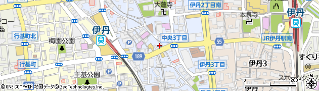 メガネのマトバ中央本店周辺の地図