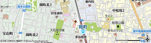 株式会社保安企画大阪営業所周辺の地図
