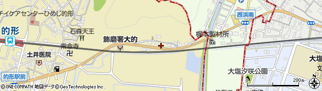 兵庫県姫路市的形町的形11周辺の地図