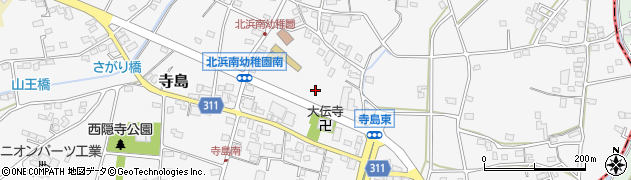 静岡県浜松市浜名区寺島周辺の地図