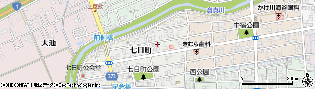 静岡県掛川市七日町67周辺の地図