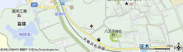 静岡県掛川市富部169周辺の地図