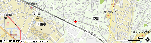 兵庫県加古川市東神吉町西井ノ口76周辺の地図