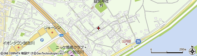 兵庫県加古川市東神吉町出河原333周辺の地図