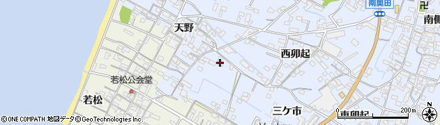 愛知県知多郡美浜町奥田三ケ市125周辺の地図