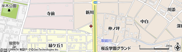 愛知県豊橋市石巻町新川8周辺の地図