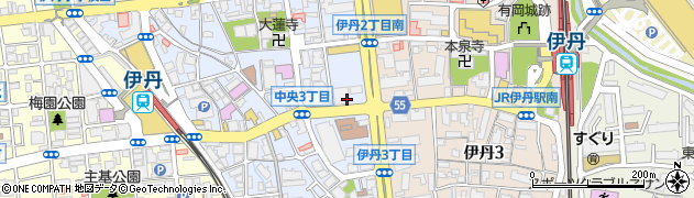 三井住友銀行伊丹支店 ＡＴＭ周辺の地図
