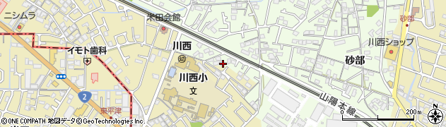 兵庫県加古川市東神吉町西井ノ口853周辺の地図