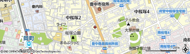 ＴＳＰネット大阪周辺の地図