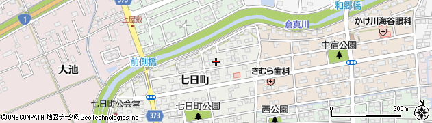 静岡県掛川市七日町86周辺の地図