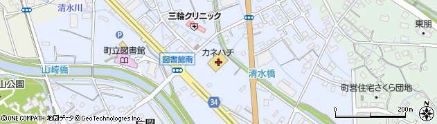 株式会社カネハチ　片岡店周辺の地図