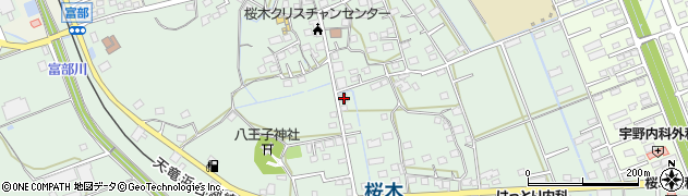 静岡県掛川市富部633周辺の地図