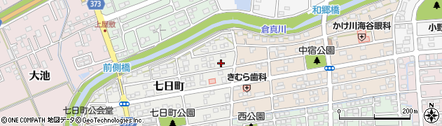 静岡県掛川市七日町81周辺の地図