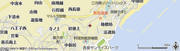 愛知県西尾市吉良町宮崎（由兵衛上）周辺の地図