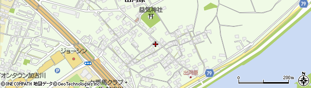 兵庫県加古川市東神吉町出河原328周辺の地図