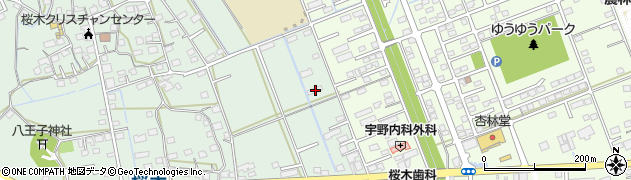 静岡県掛川市富部741周辺の地図