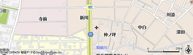 愛知県豊橋市石巻町新川12周辺の地図