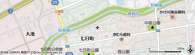静岡県掛川市七日町91周辺の地図