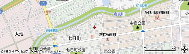 静岡県掛川市七日町97周辺の地図