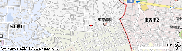 大阪府寝屋川市成田東町16周辺の地図