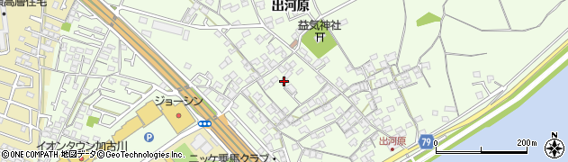 兵庫県加古川市東神吉町出河原368周辺の地図