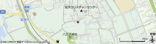 静岡県掛川市富部949周辺の地図