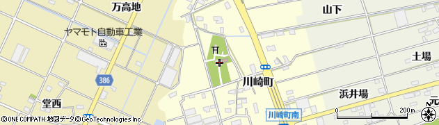 愛知県豊橋市川崎町307周辺の地図