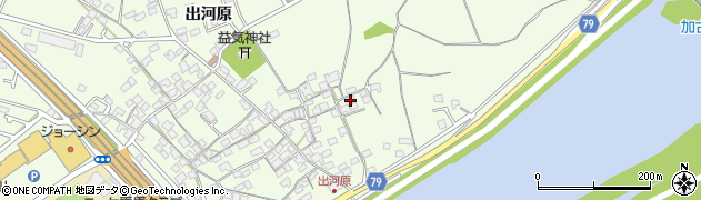 兵庫県加古川市東神吉町出河原197周辺の地図