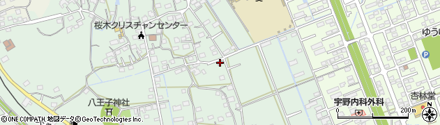 静岡県掛川市富部988周辺の地図