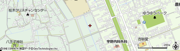 静岡県掛川市富部737周辺の地図