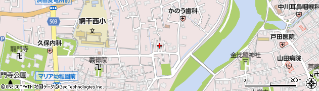 兵庫県姫路市網干区興浜1127周辺の地図