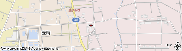 静岡県磐田市大久保642周辺の地図
