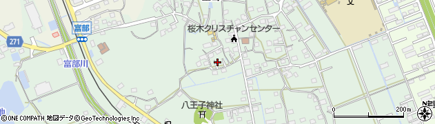 静岡県掛川市富部945周辺の地図