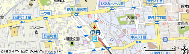 キャンドゥ伊丹ショッピングデパート店周辺の地図