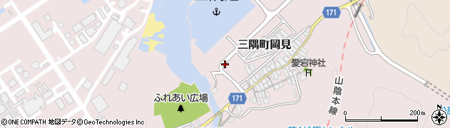島根県浜田合同庁舎　浜田港湾振興センター三隅港管理所周辺の地図