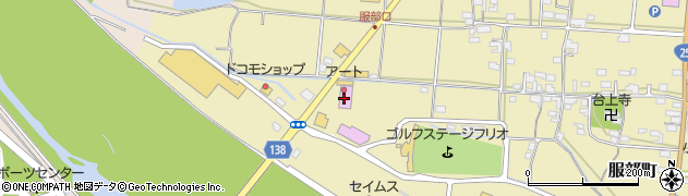 美容髪かざり伊賀上野店周辺の地図